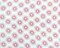 White-Red Poly Abstract Printed Chiffon Woven Fabric By the Yard